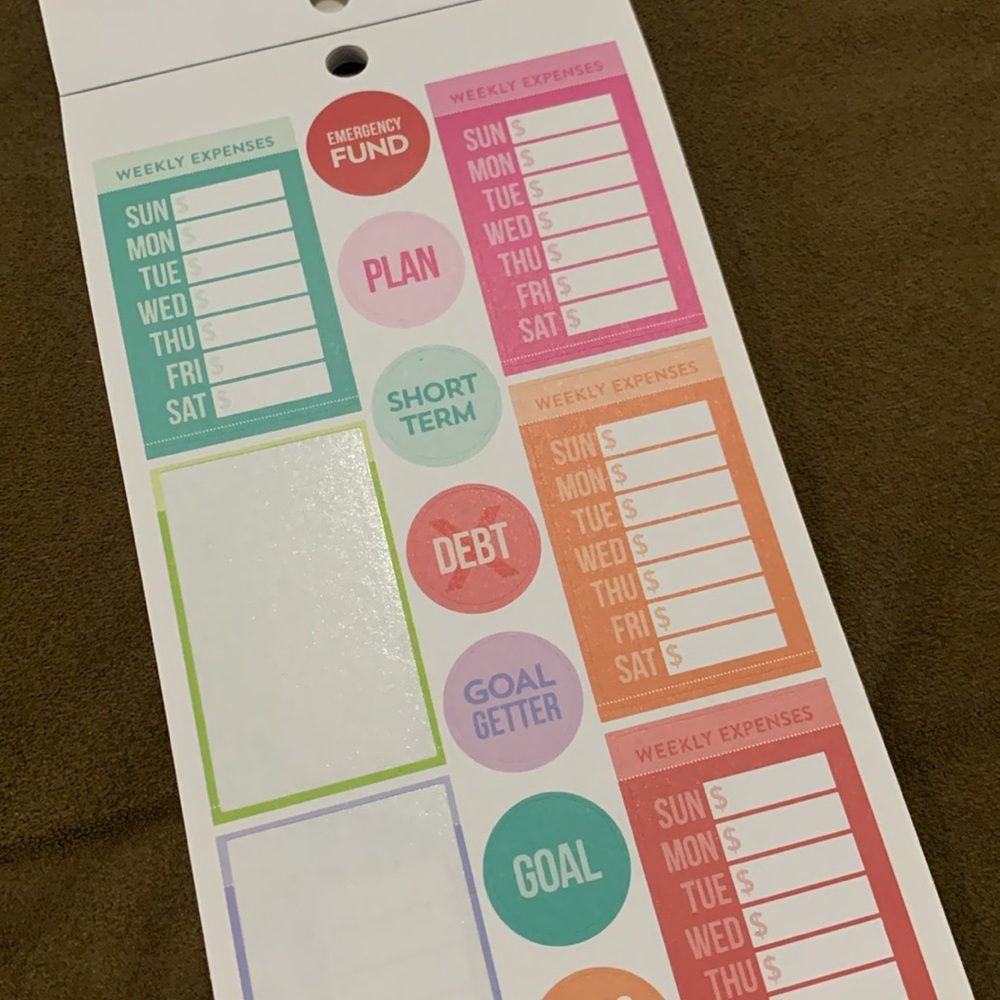 Happy Planner Sticker Bundle - 2 budget themed sticker books EUC - Picture 9 of 12
